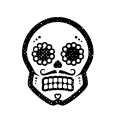 Sugar skull graphic
